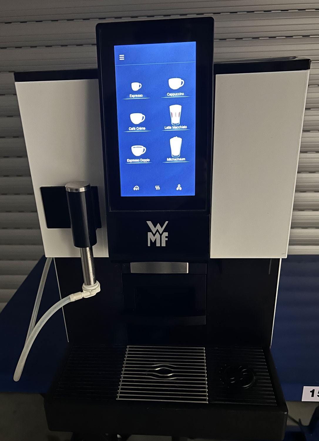 WMF 1100S + Profi Kaffeevollautomat 2x Bohnen Frischmilch Gastro Büro - Rechnung