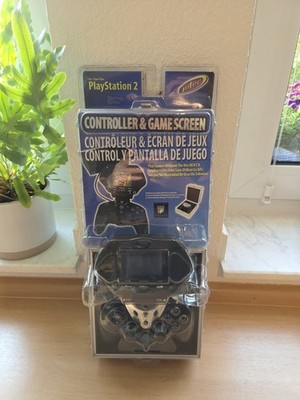 Intec Controller & Game Screen für PS2 Sony Playstation 2 Neu Sealed Ovp