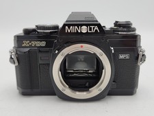 Vintage Minolta X-700 35mm Film SLR Camera Body Only - Black - Tested