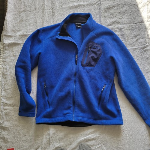 Marmot Reactor Full Zip Polartec Fleece Jacket Royal Blue Men’s Large