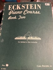 VTG. Eckstein Piano Course Book Two for Individual or Class Instruction - Music