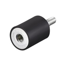 M6 Thread Male Female Rubber Mounts,Vibration Isolators,20mm x 25mm