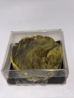 Thomas A Steeds  Set Of 8 Vintage Floret Coasters In Original Box