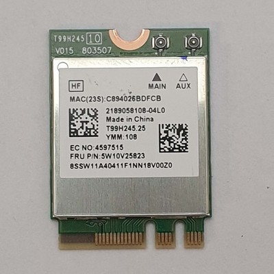Lenovo ThinkPad L15 G1 WLAN WiFi Karte Mediatek MT7921 Wireless Card