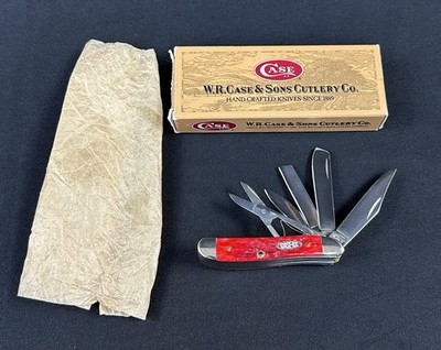 RARE 1996 Case XX Dark Red Jigged Bone 2.875