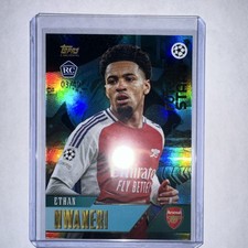 Topps 2024-25 UEFA Ethan Nwaneri Arsenal #158 Future Stars Rookie /49 Soccer