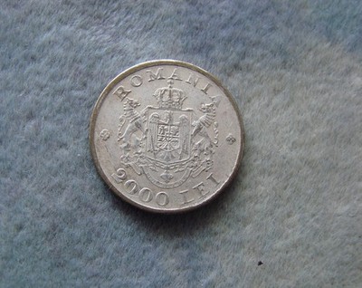 2000 Lei 1946.   Rumänien. Versilbert