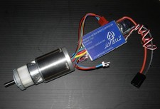 Aveox F5LV Sensored Controller F7 LMR Comp Motor w/ 3.7:1 Planetary Gearbox