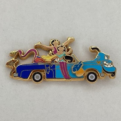 Disney MGM Studios Stars & Motor Cars Parade Aladdin Princess Jasmine VTG Pin