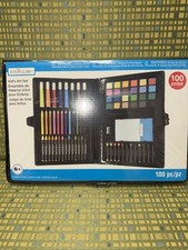 100 Piece Kids Art Set By Creatology - Brand New - With Snap Case