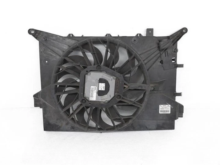2004-2009 Volvo XC70 S60 V70 Radiator Condenser Cooling Fan Assembly Turbo OEM — 第 2/4 张图片