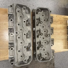 New Roush Yates C3 Ford Latest Casting Raw Aluminum Heads Some Initial Port Work