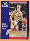 DETLEF SCHREMPF INDIANA PACERS #85 FLEER NM-MT 1991