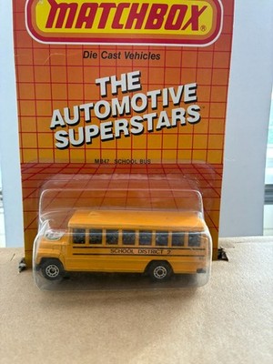 MB47 Schulbus District 2 - Chef Boyardee USA Promo 1988 in hellgelb