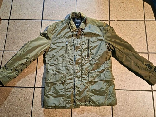 BOSS Hugo Boss Men’s Green Full Zip Stand Collar Jacket w/ Pockets Size 50 - product listing photo