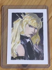 Magik Original Artist Hand Painted Signed Sketch Card 1/1