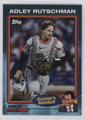 2024 Topps x Chris Berman Boomer's Baseball Teal /50 Adley Rutschman #73 1k0w