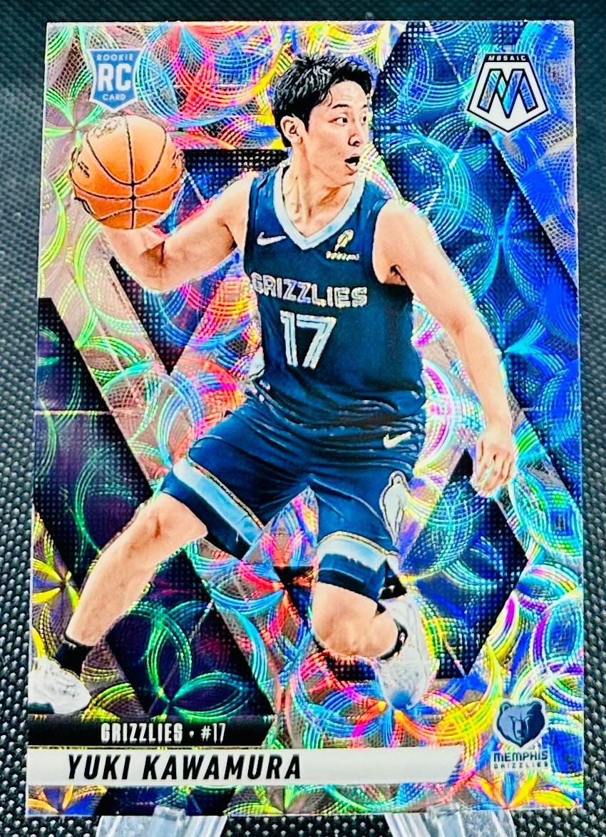 2024-25 Panini Mosaic International Silver Scope Prizm Yuki Kawamura Rc #209