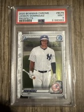 2020 Bowman Chrome Prospects Jasson Dominguez #BCP-8 PSA 9 MINT