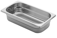 Pintinox bacinella gastronorm 1/3 h 150, acciaio inox 18/10