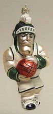 Slavic Treasures Glasscot Ornaments Michigan State Spartans - Boxed 4155838