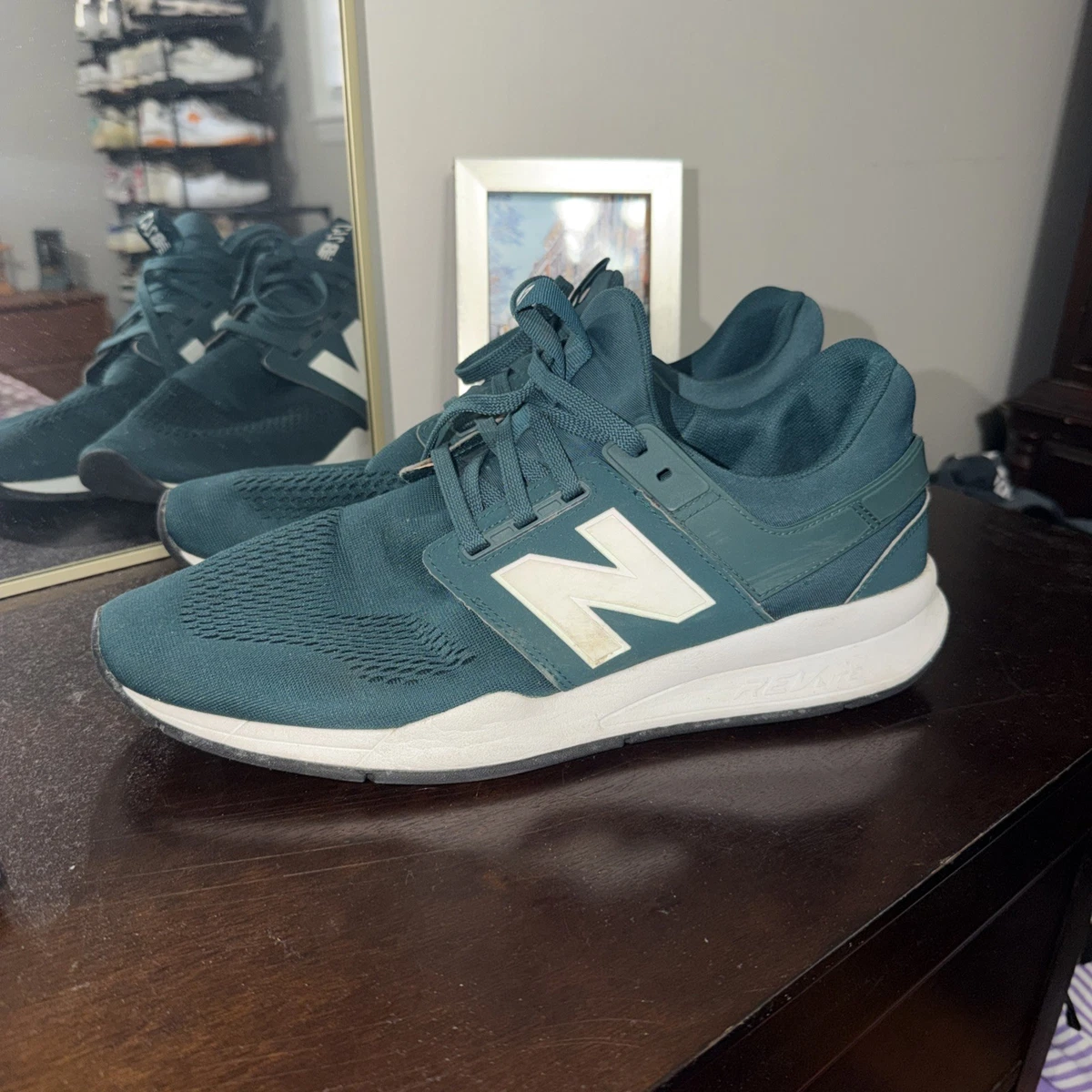 New Balance 247 Leather Olive for Sale | Authenticity 