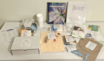 Exploring Creation With Botany Textbook, Notebooking Binder, Complete Lab Kit