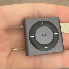Rare Apple iPod shuffle 4th generation Charcoal grey Portable Audio mp3 Player