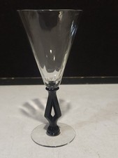 1- MORGANTOWN Glass Art Moderne 7-3/4 Water G...