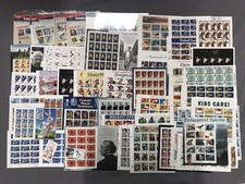 Large Lot of 1017 USPS Postage Stamps, 32-Cent Stamp Sheets, Face Value 325.44