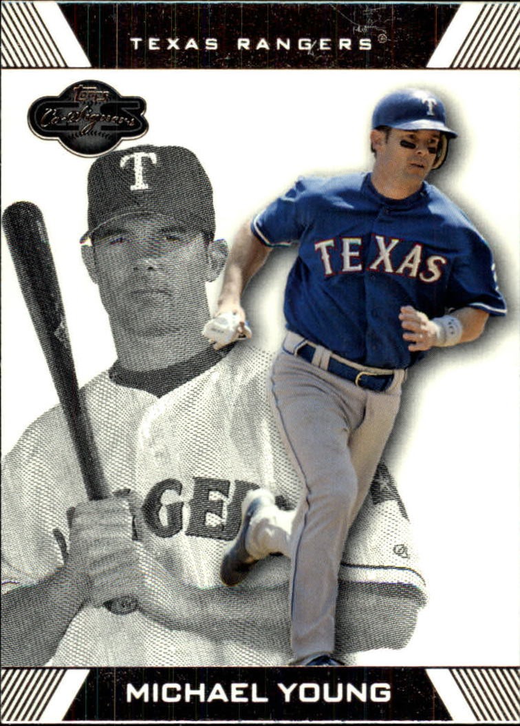 2007 Topps Co-Signers #45 Michael Young - BB