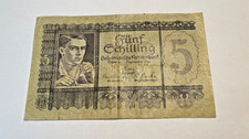 Austria P121a 5 Schilling 1945