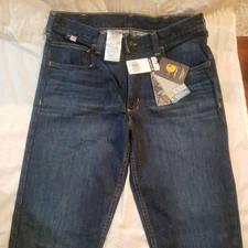 Carhartt Jeans FR Flame Resistant CAT 2 2112 Work Wear Jeans Men’s 33x34 NWT