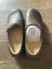 Alegria Keli Leather Clogs for Women Size 11.5 Color Brown Brand New in the Box 