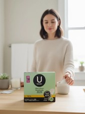 U by Kotex 129 Clean & Secure Daily Liner Pads Regular Length
