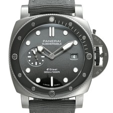 Orologio uomo usato PANERAI Submersible PAM01288 misura cassa grigia 44 mm x ...