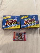 1983 Donruss Action All Star 2 Boxes Plus Pack with Nolan Ryan