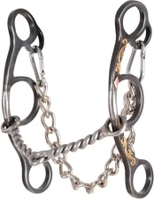 Classic Equine Sherry Cervi Twisted Wire Diamond Short Shank Gag Bit