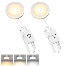 3D Printer LED Lamp Kit 2 Pack,3D Printed DIY Hardware CCT-3000K/4000K/6500K