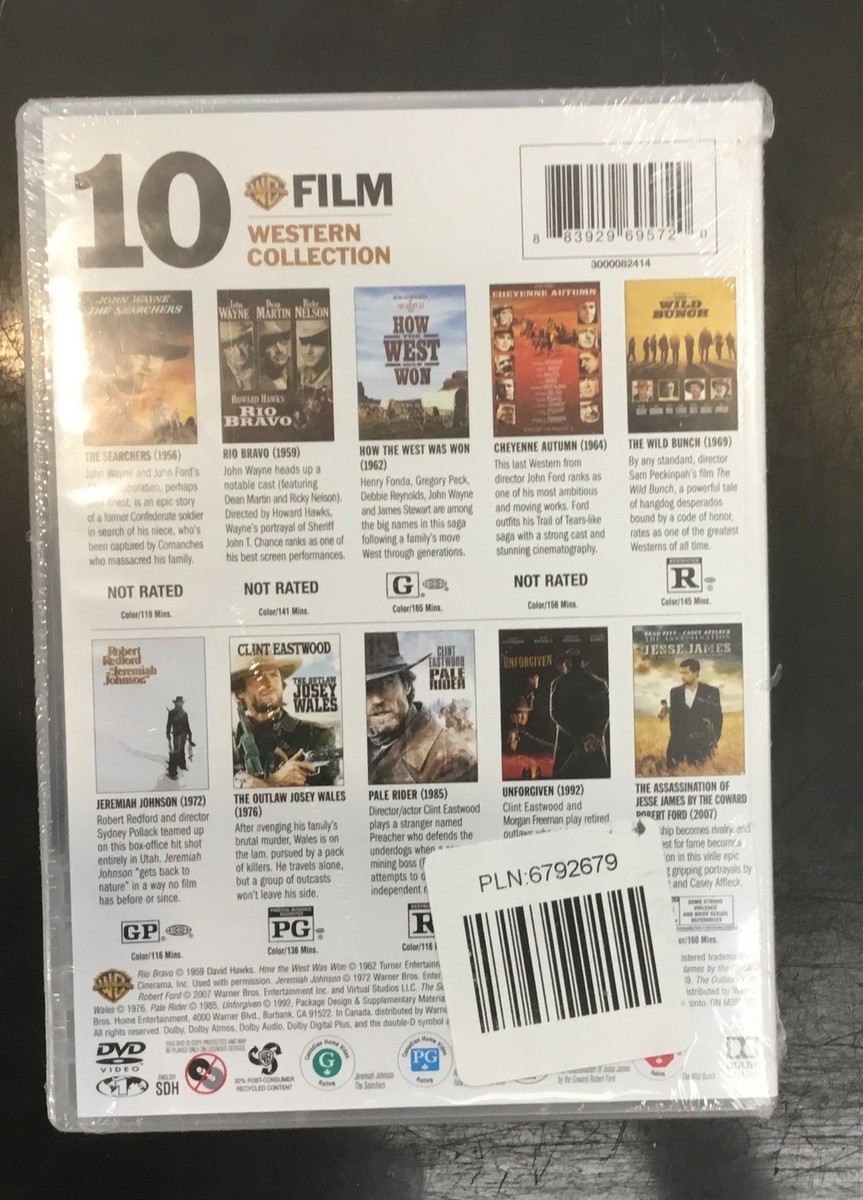 Wb 10-Film Western Collection (DVD) for sale online | eBay