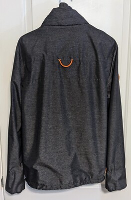 Superdry Japan Engineered Wind Attacker Jacket Grey Full Zip Lined