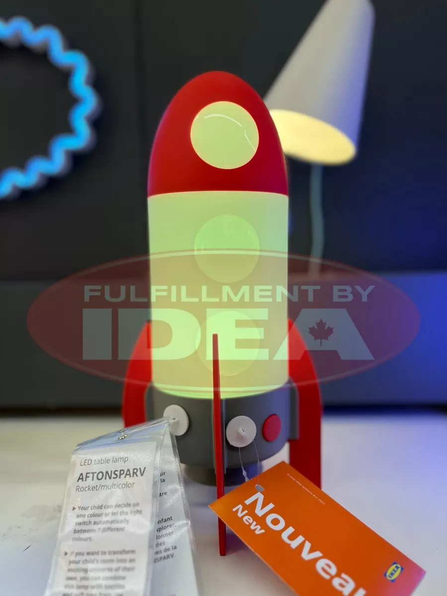 Led rocket lamp deals