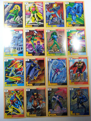 1991 マーベル・ユニバース シリーズ2 レギュラーカード全162種 1991 Marvel Universe Series 2 Impel Trading Cards COMPLETE SET #1