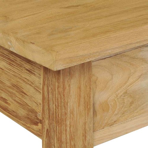 NNEVL Console Table Solid Teak 90x30x80 cm - Picture 6 of 8