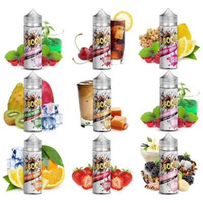 K-Boom 10ml Aroma für 120ml E-Zigaretten E-Liquid Frucht Minze Ice
