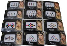 108 SHEETS INDIAN BELLY DANCE MULTI COLOR FOREHEAD TATTOO BINDI