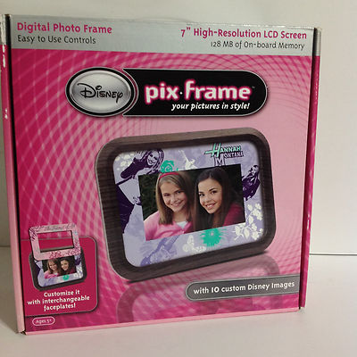 Disney Pix-Frame 7 Inch Digital Photo Frame Album NEW