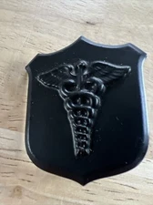 U.S. ARMY MEDICAL CORPS PHYSICIAN INSIGNIA HAT PIN BLACK - METAL