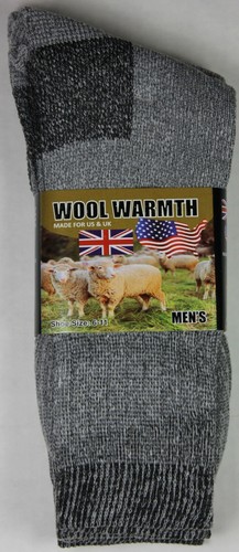 2 Paar Thermo Wollmischung Socken Herren Schuhgröße 6-11 Winter warm Stiefelsocke NEU - Bild 24 von 24