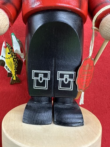 Steinbach Nussknacker Sombrero Fischermann mit Etikett 12" Deutsche Weihnachten - Bild 7 von 18